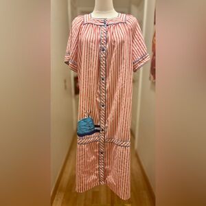 Smart Time house coat/dress Made in the USA sz M
